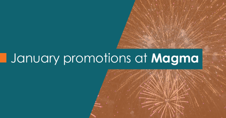 January promotions at Magma Chartered Accountants